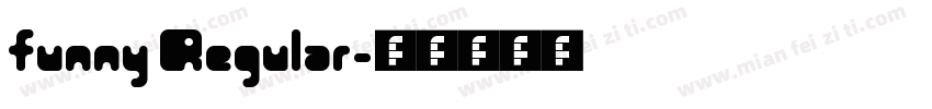 funny Regular字体转换